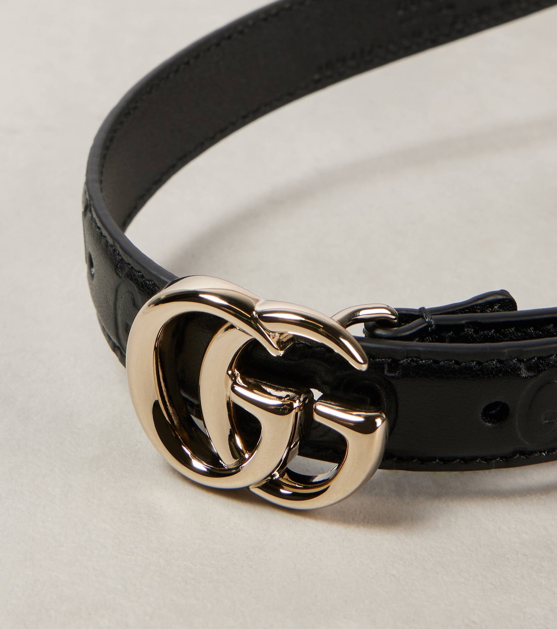 GG Marmont leather belt - 4