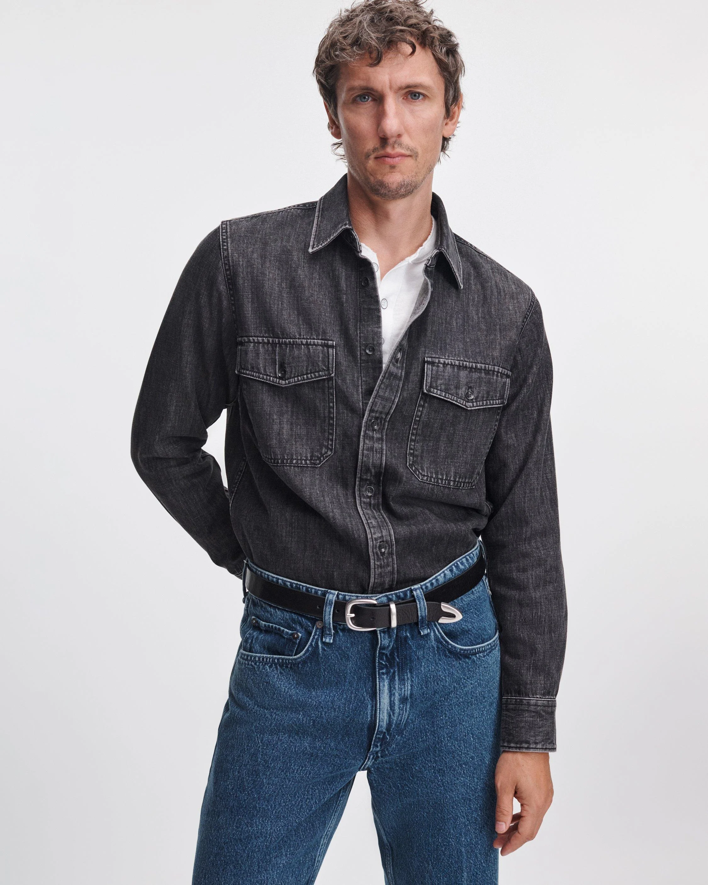 Denim CPO Shirt - 1