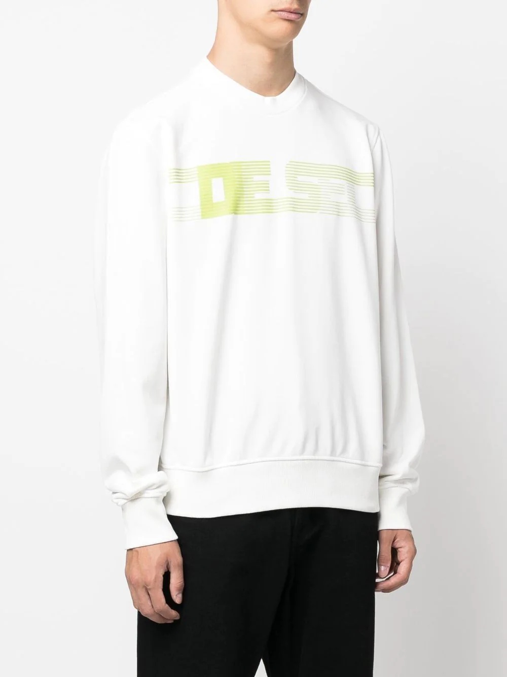 logo-print cotton-blend sweatshirt - 3