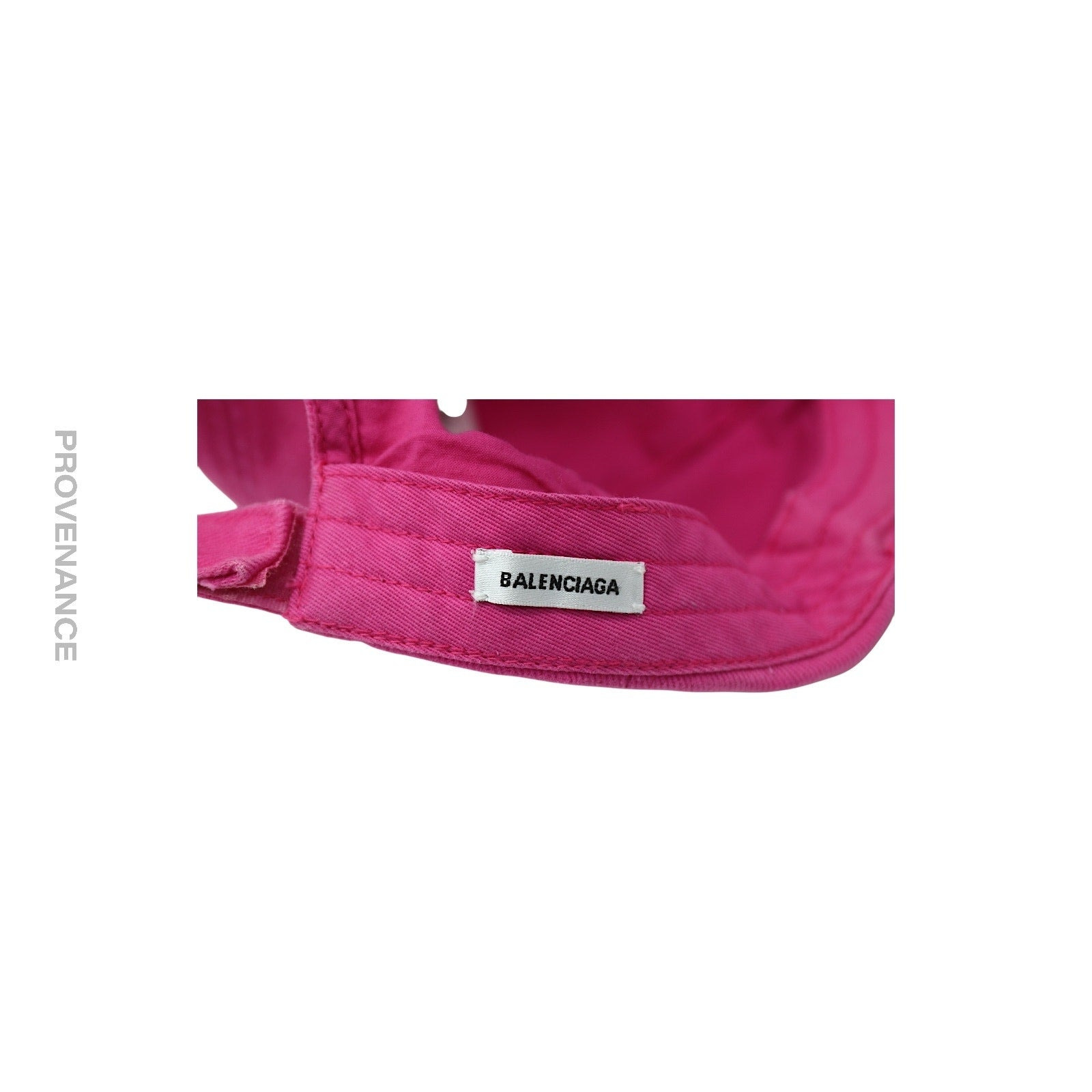 Balenciaga Embroidered Logo Cap - Washed Pink - 12