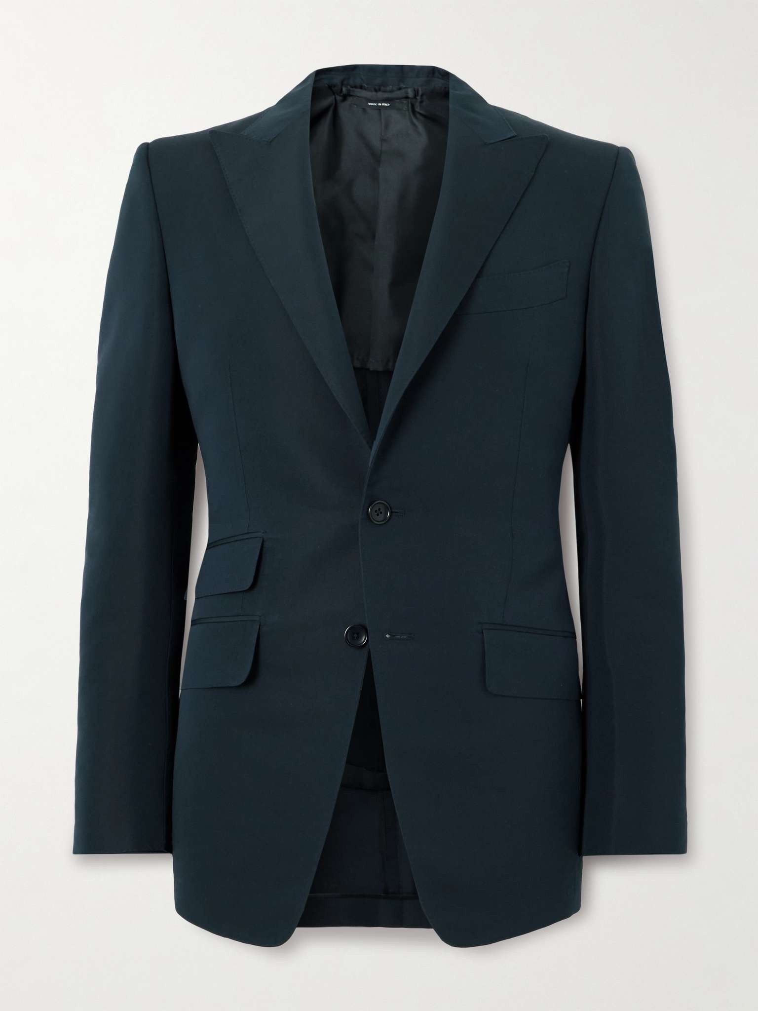 O'Connor Slim-Fit Cotton and Silk-Blend Twill Suit Jacket - 1