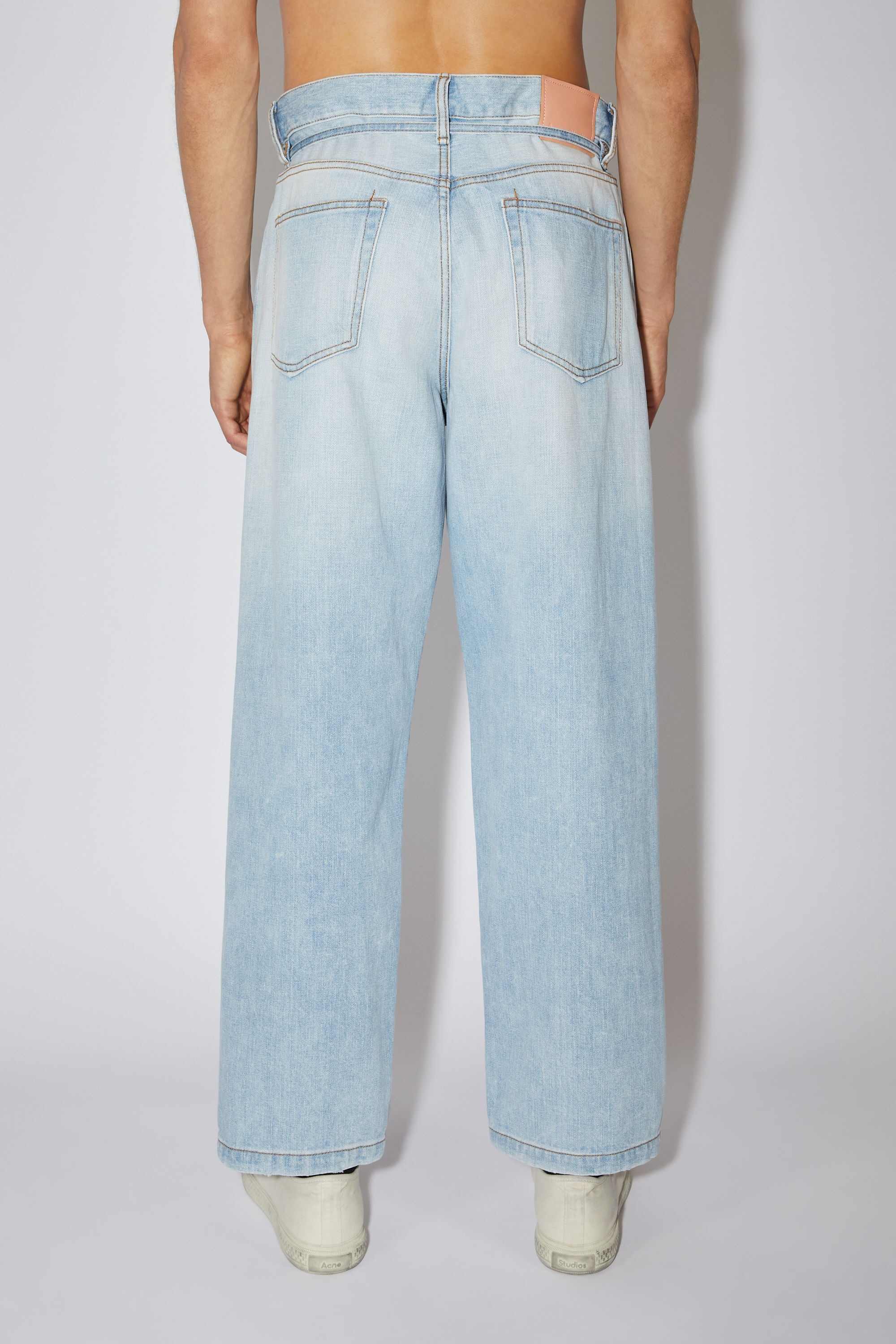 Loose fit jeans - Pale blue - 3
