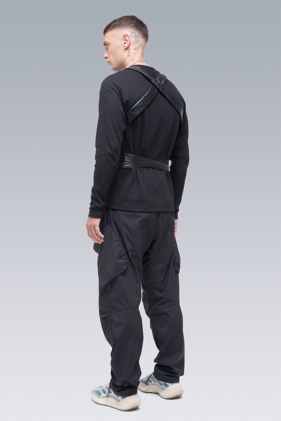 P24A-E Encapsulated Nylon Articulated BDU Trouser Black - 26