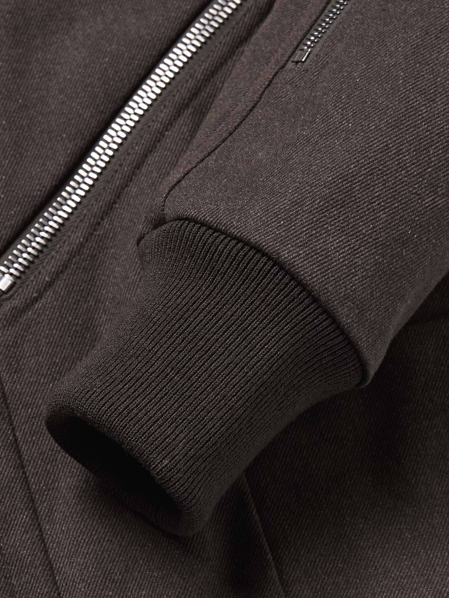 + Bonotto Flight Zip-Detailed Cotton-Drill Bomber Jacket - 3