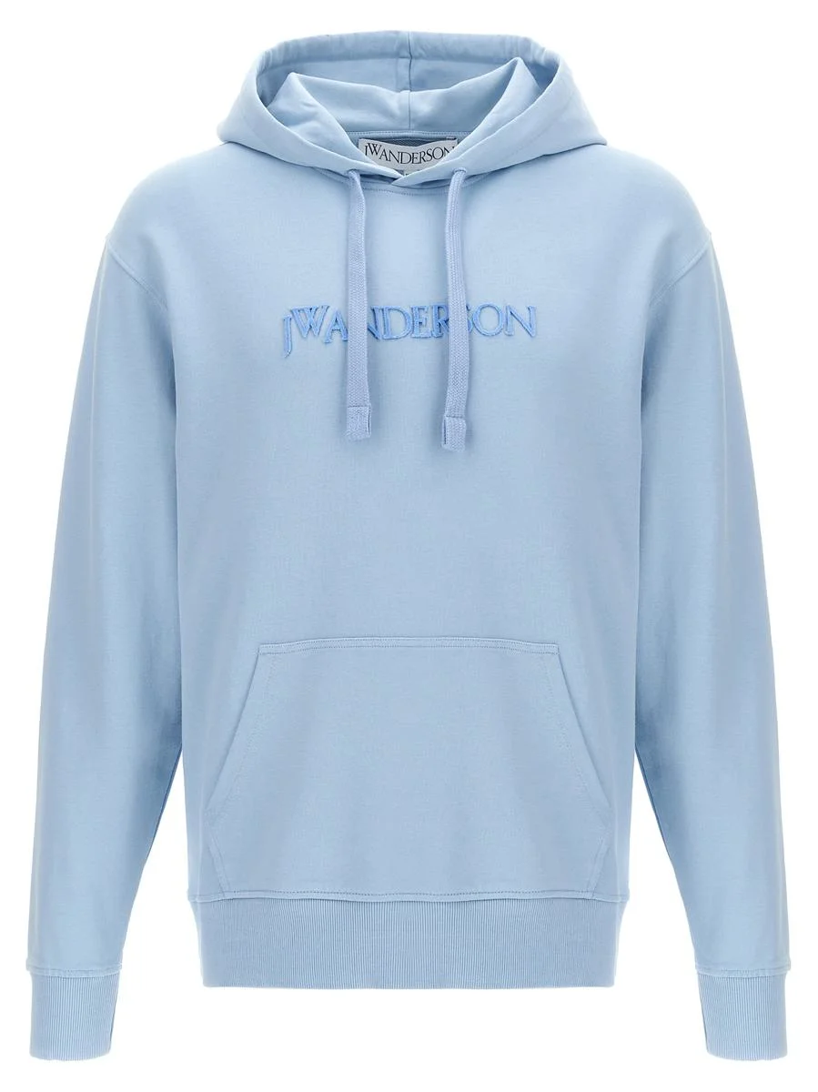 Jw Anderson 'Logo Embroidery Hoodie' Sweatshirt - 1
