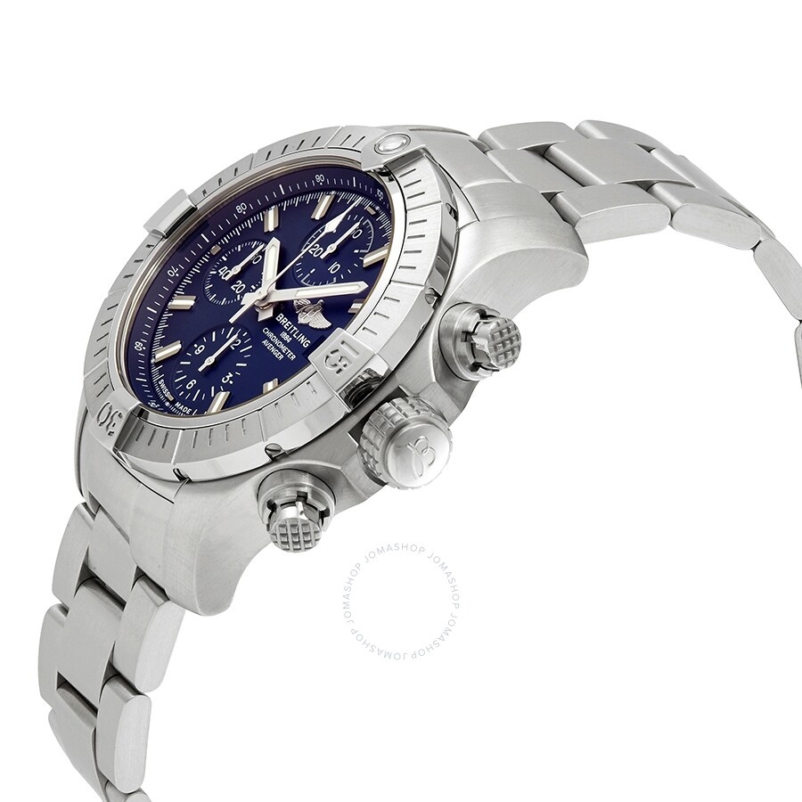 Breitling Avenger Chronograph Automatic Blue Dial Men's Watch A13385101C1A1 - 2