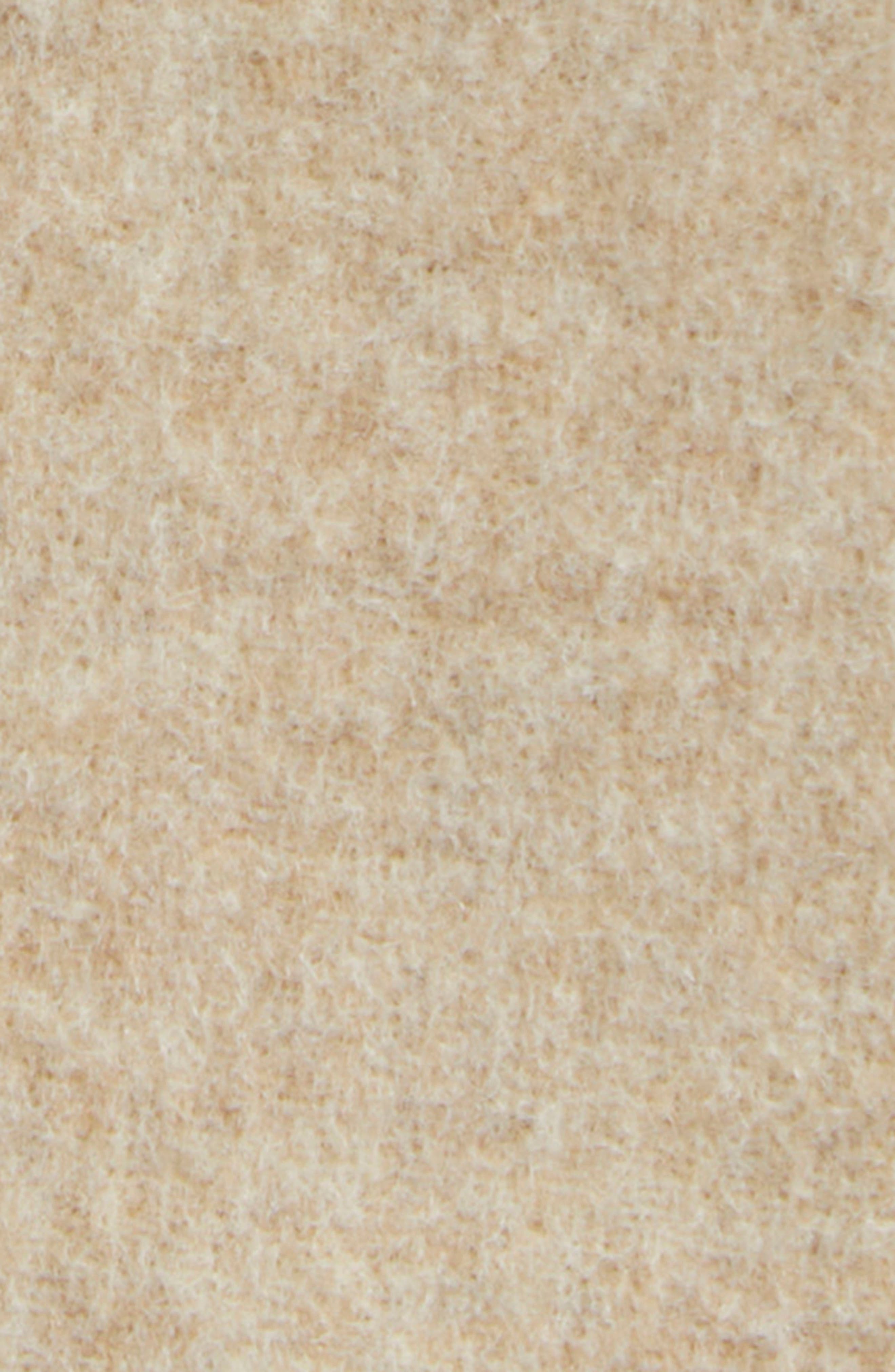 Max Mara Ovada Virgin Wool & Cashmere Jacket in Sand at Nordstrom - 6