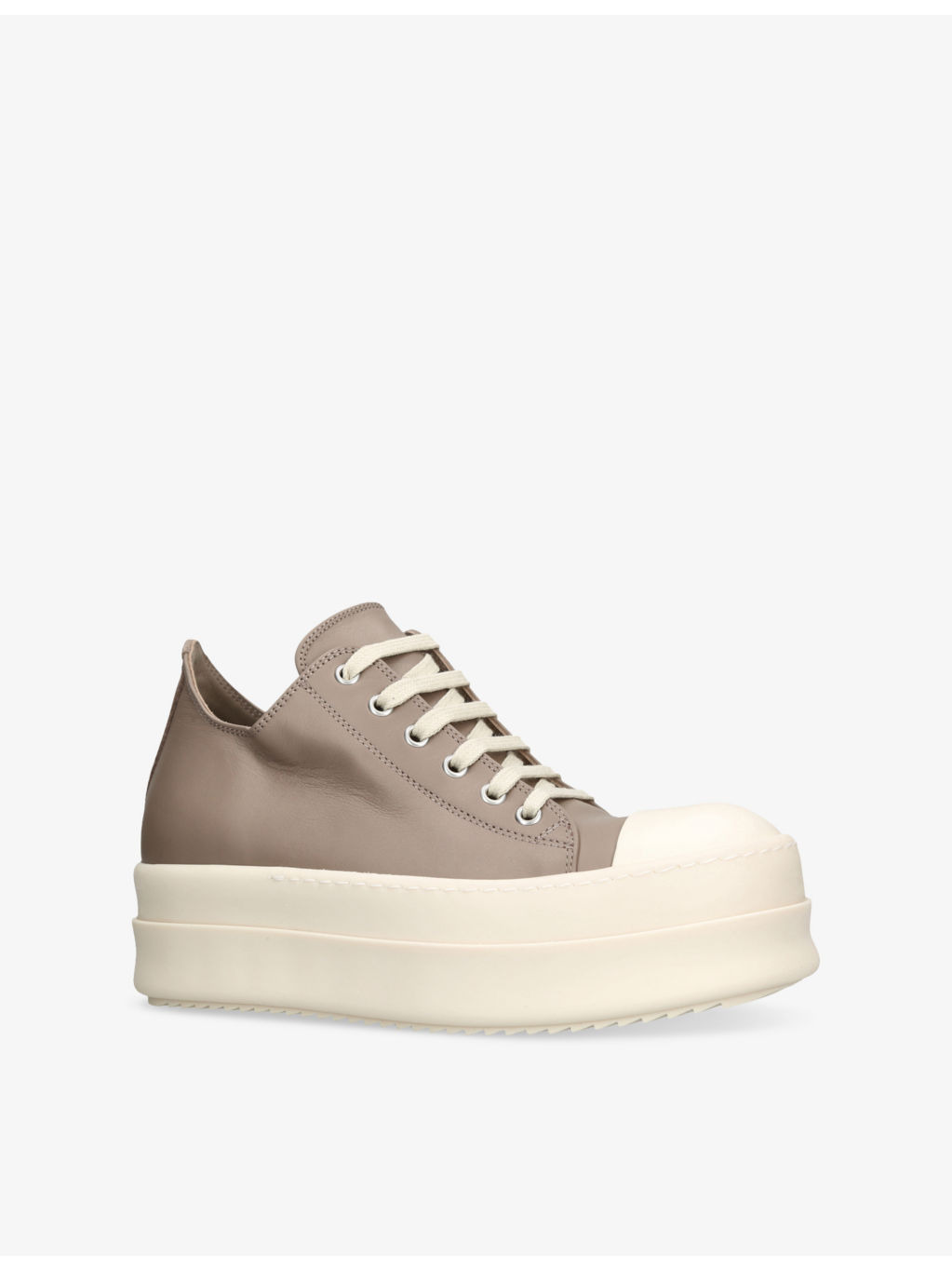 Mega Bumper Leather Low-Top Trainers - 3