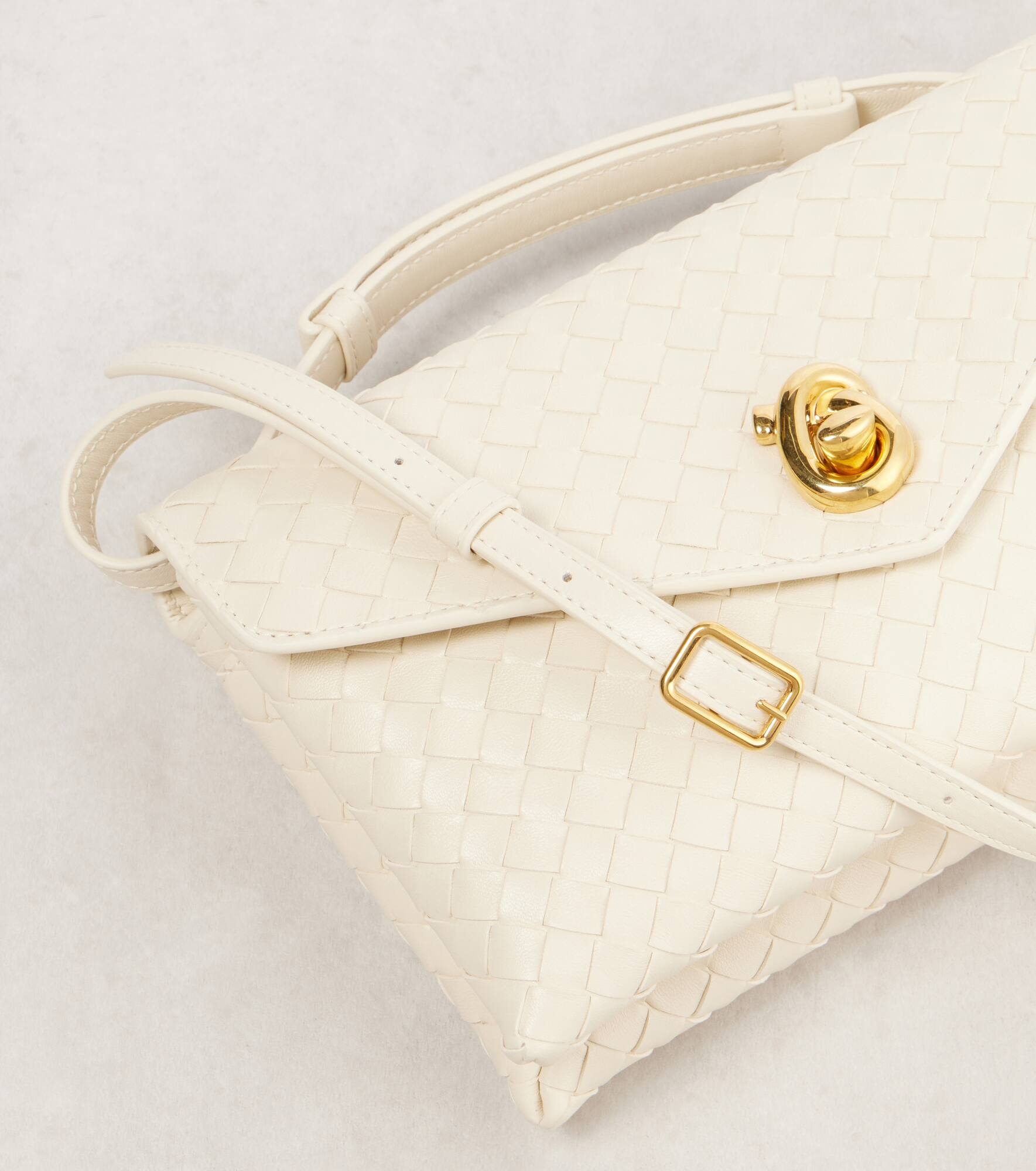 Knot Lock Intrecciato leather tote bag - 6
