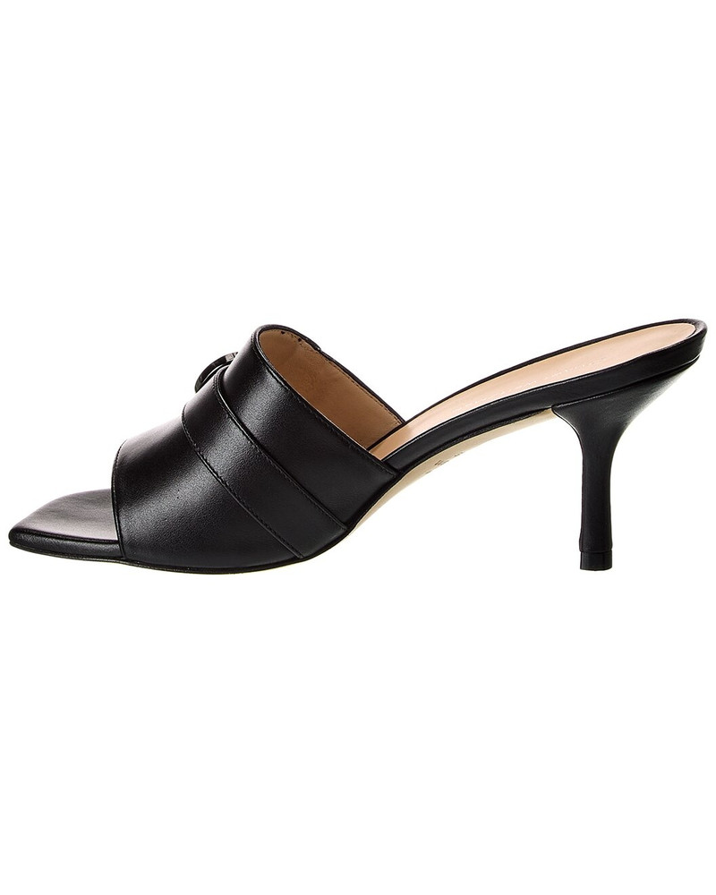 Stuart Weitzman Stuart Weitzman Maverick Slide 75 Leather Sandal outlook