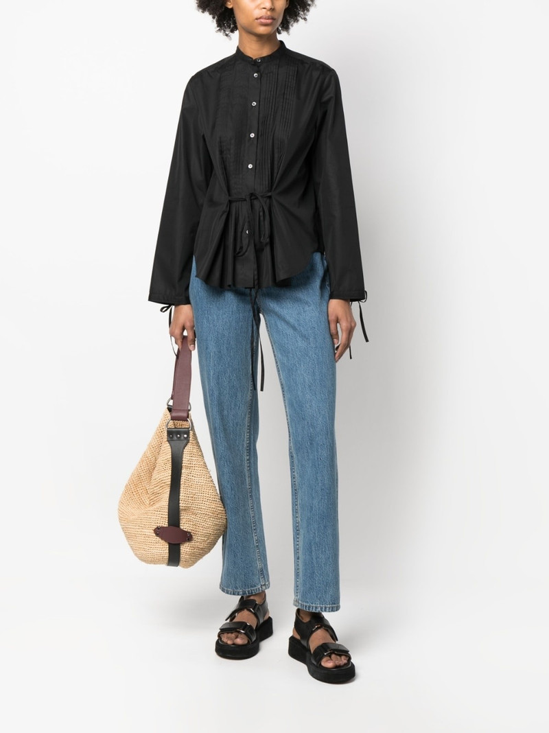 Aspesi peplum button-down shirt outlook
