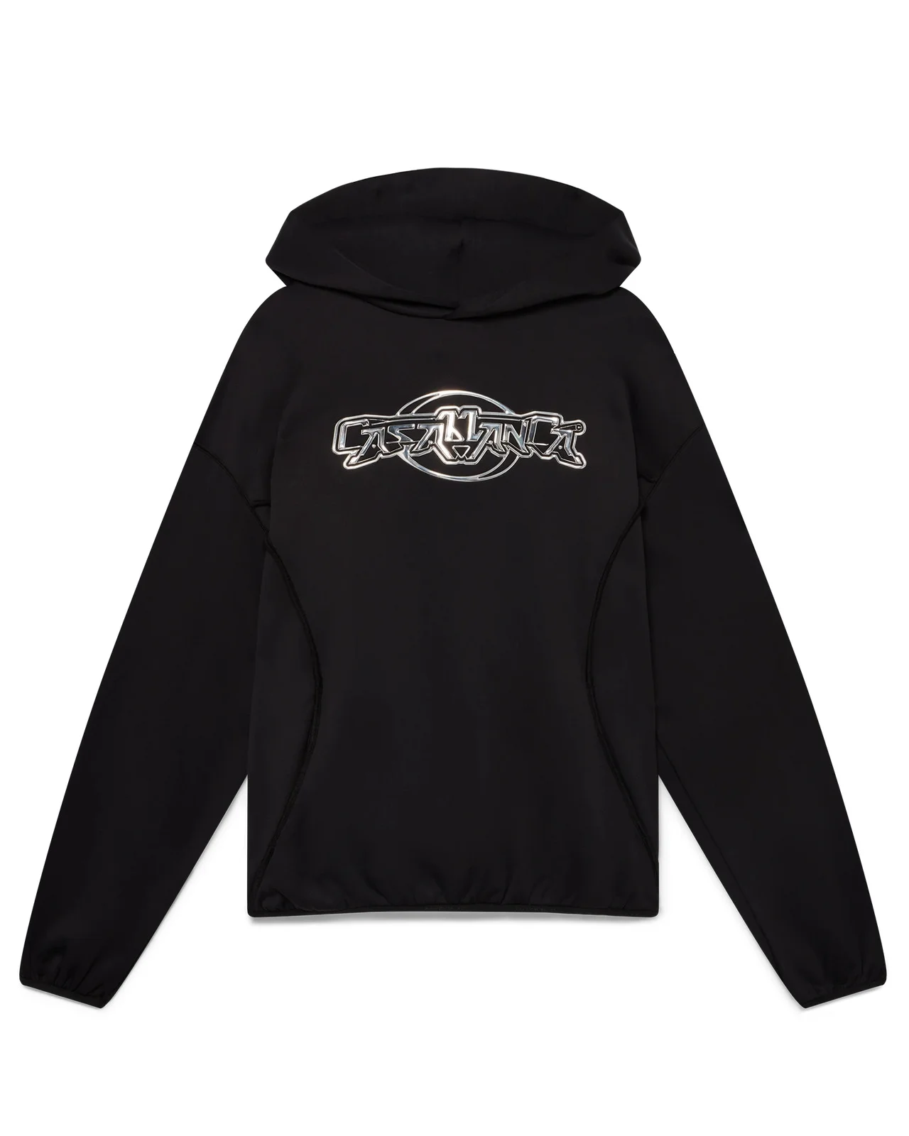 Oversized Panelled Hooded Sweatshirt | Casablanca Paris - 1