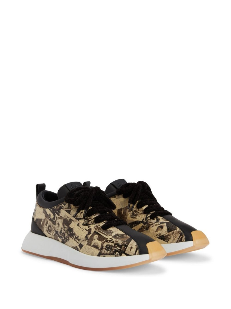 Giuseppe Zanotti Ferox illustration-print sneakers outlook