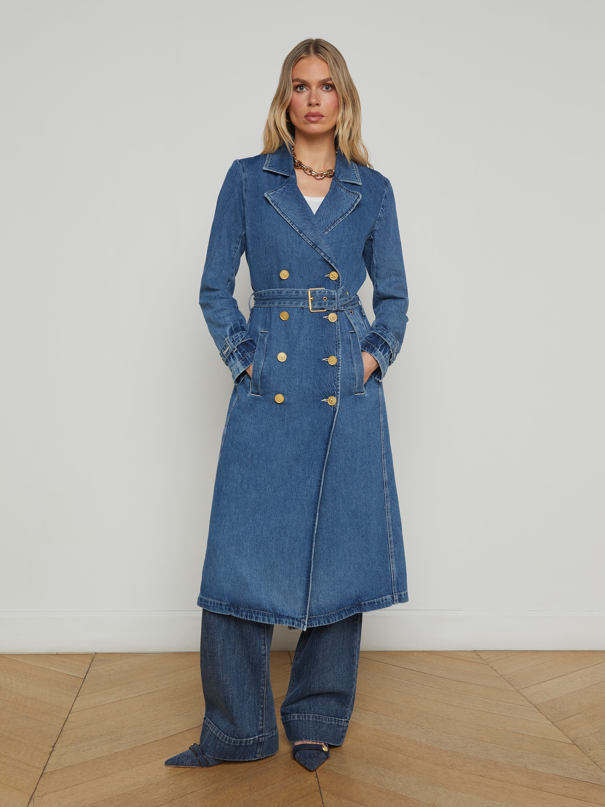 Bradley Denim Trench - 4