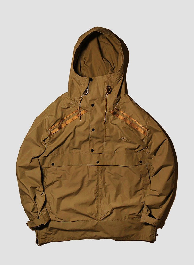 Nanga Takibi Field Anorak Parka in Coyote 1