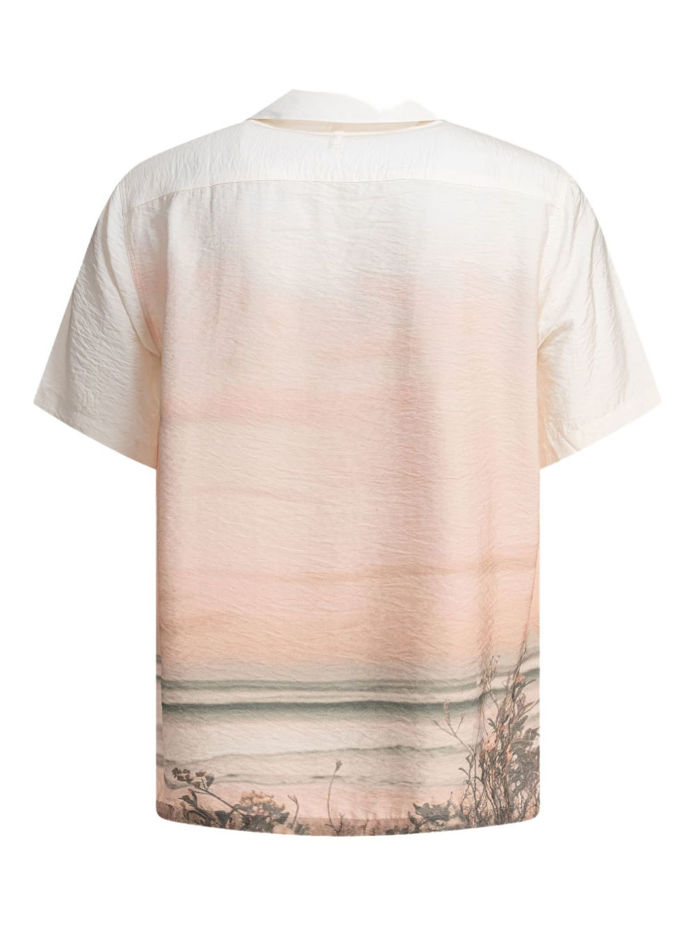 seascape-print shirt - 2