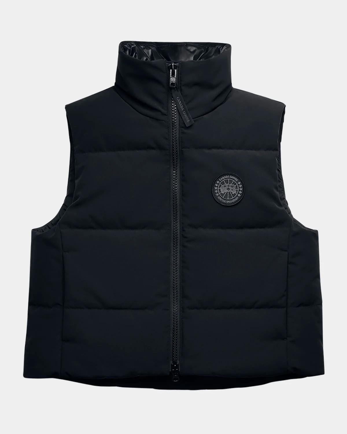 Grandview Cropped Down Vest - 1