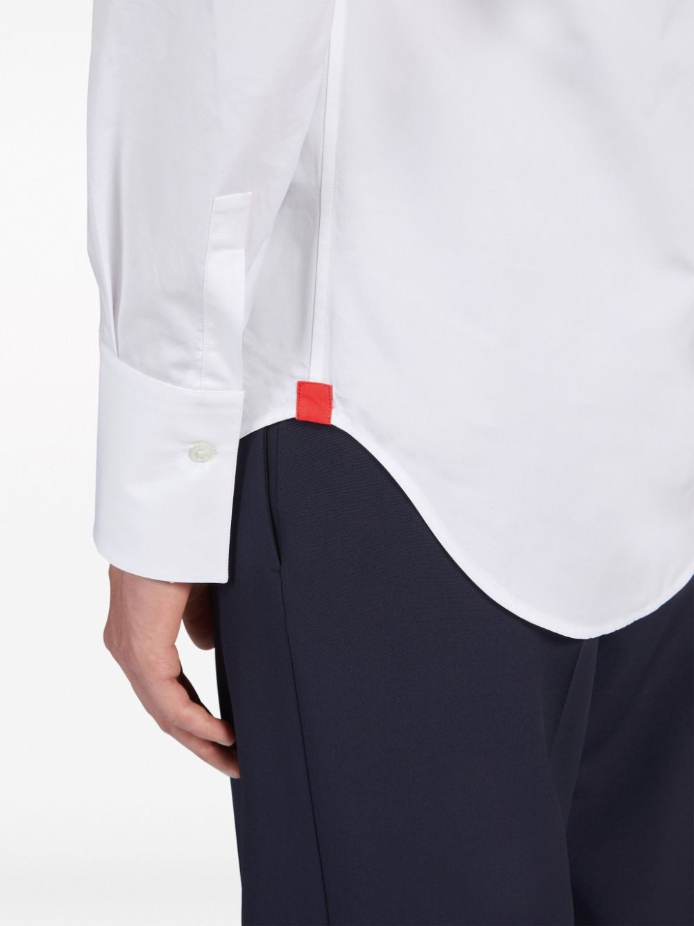 button-down cotton shirt - 6