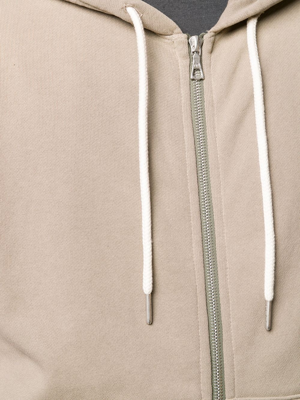 zipped hooded jacket - 5