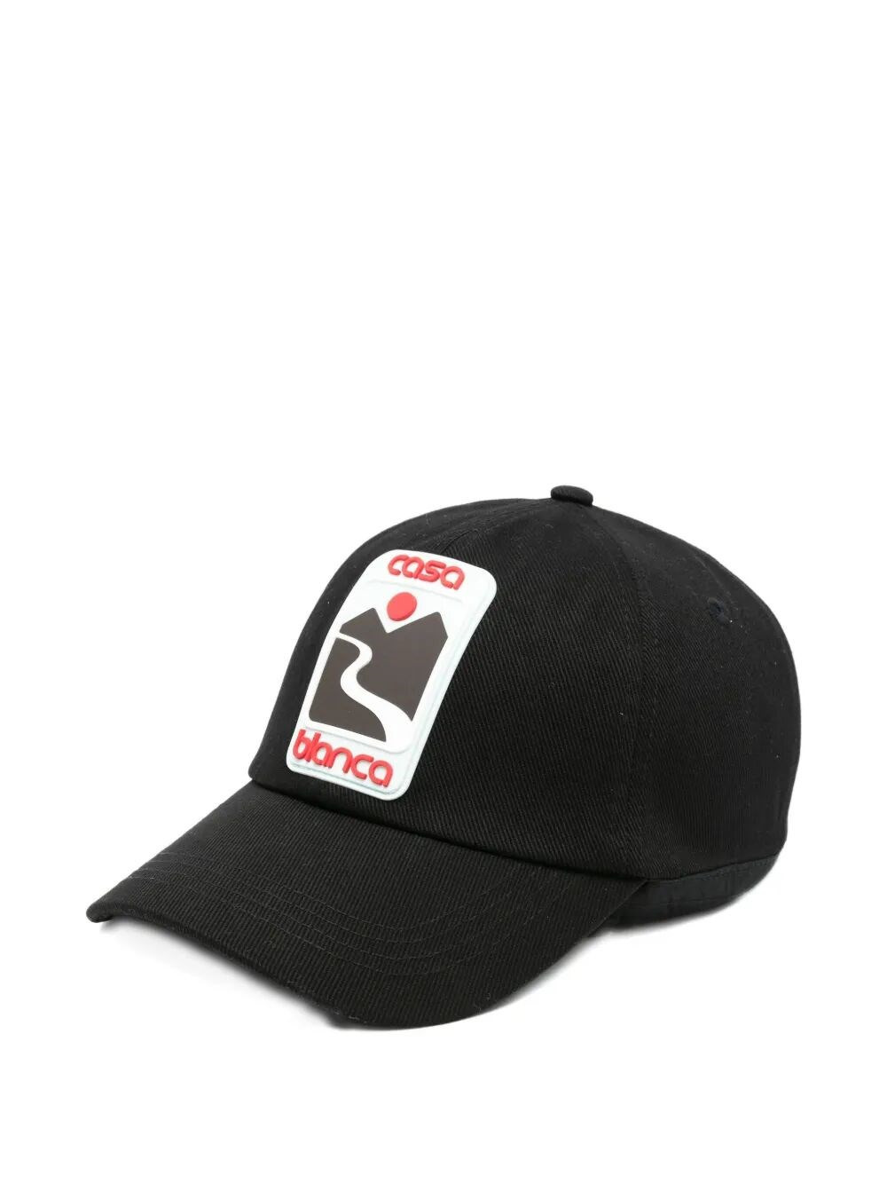 The 'SUNSET VALLEY' RUBBER PATCH CAP from CASABLANCA is a refined accessory that embodies contempora - 1