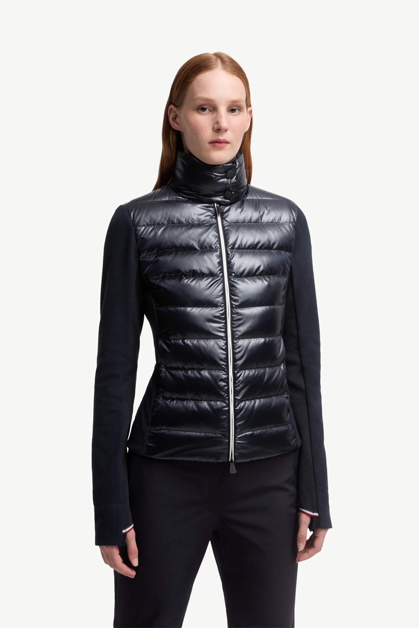Padded Zip-Up Sweatshirt - 3