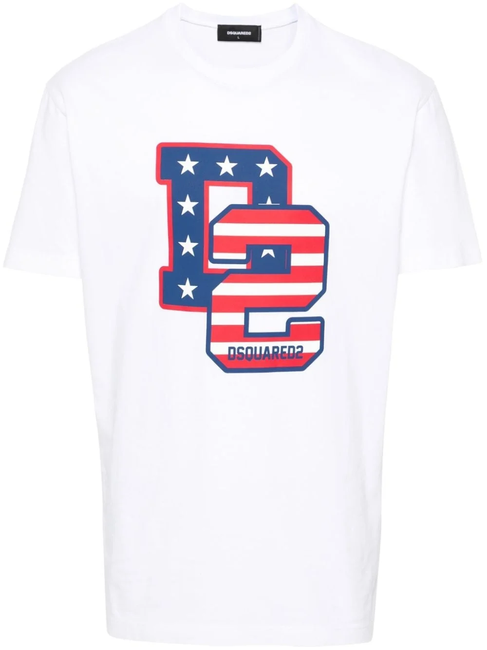 logo-print T-shirt - 1