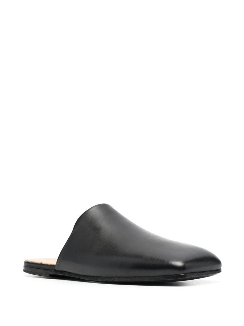 slip-on 15mm square-toe mules - 2