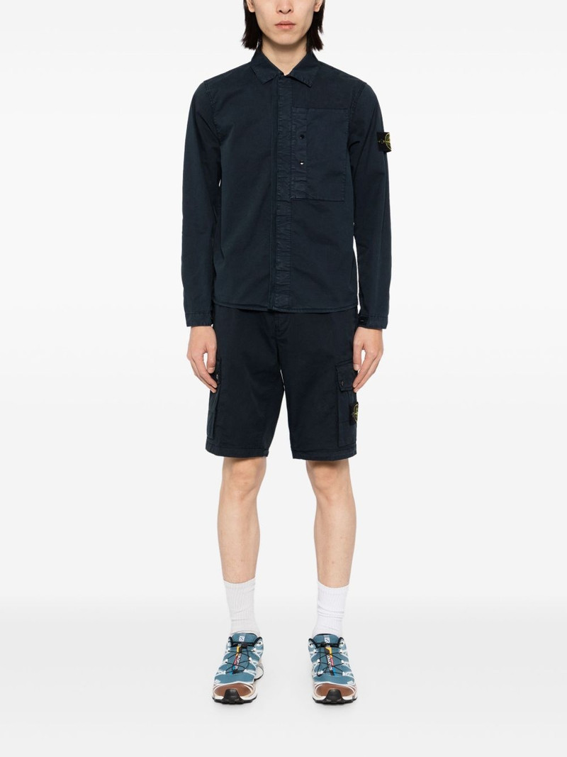 Stone Island logo-patched cargo shorts outlook