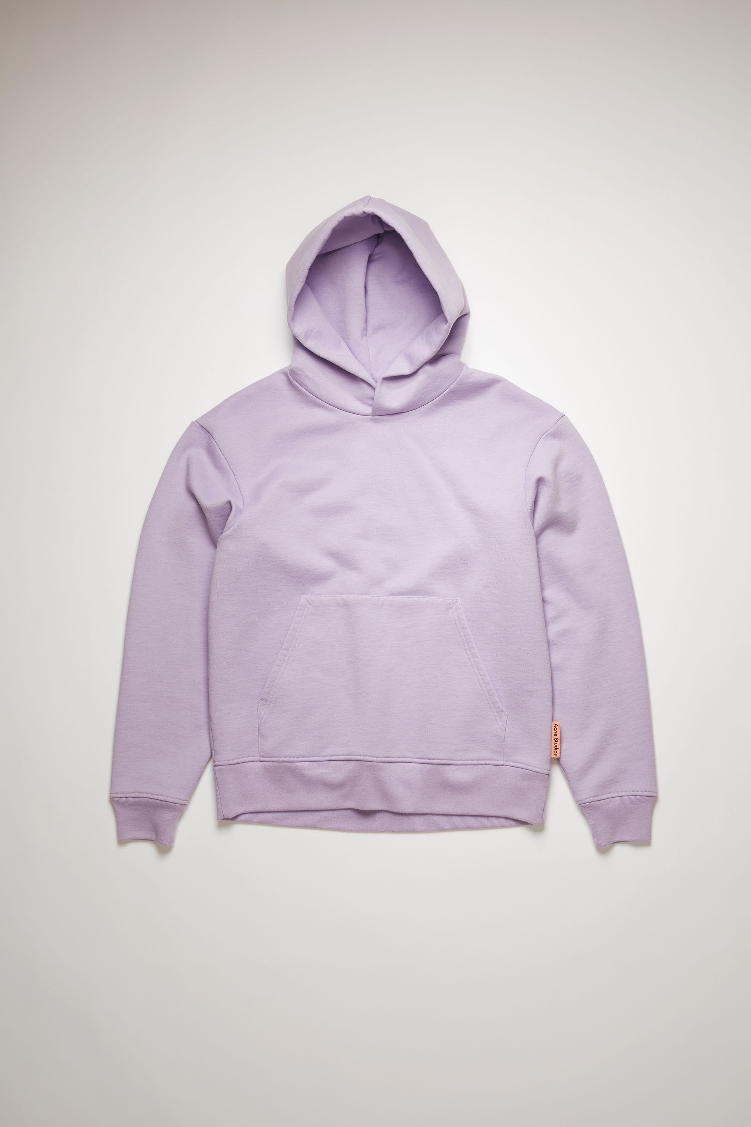 Classic fit hooded sweatshirt light purple - 1