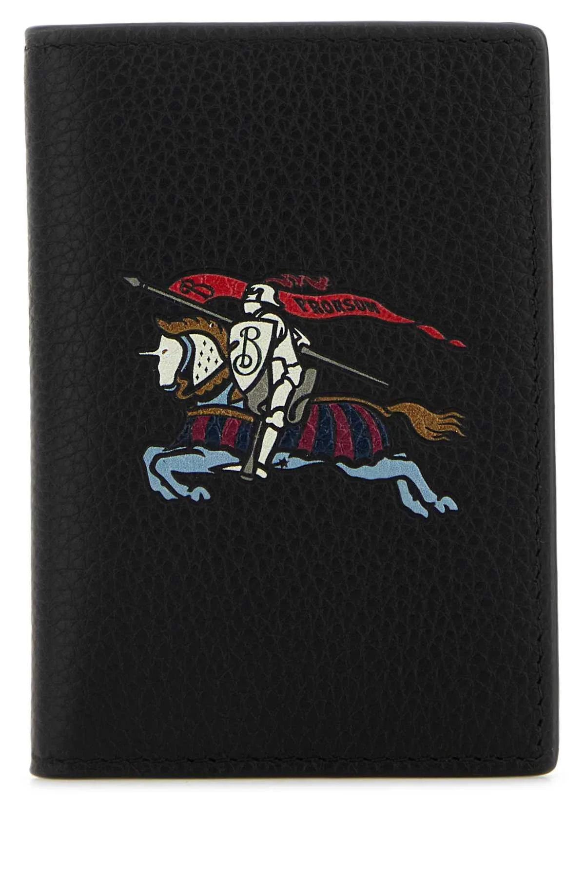 Burberry Men Black Leather Card Holder - 1