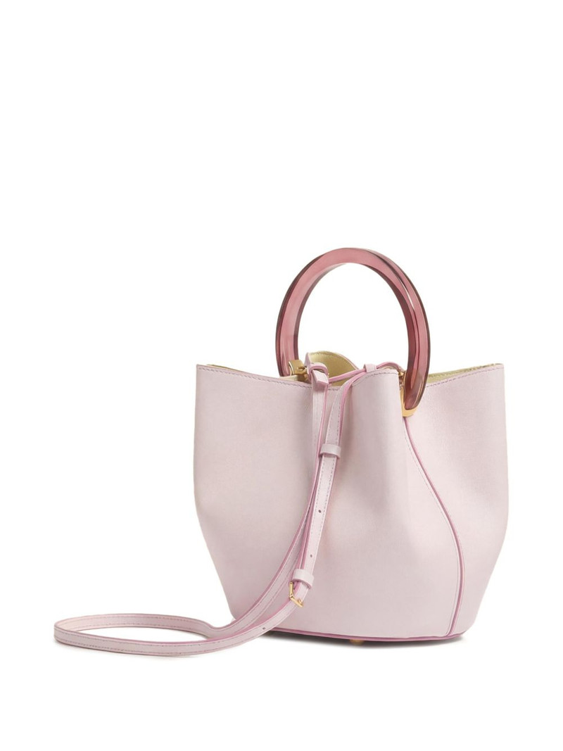 Marni small Pannier ring-detail bucket bag outlook