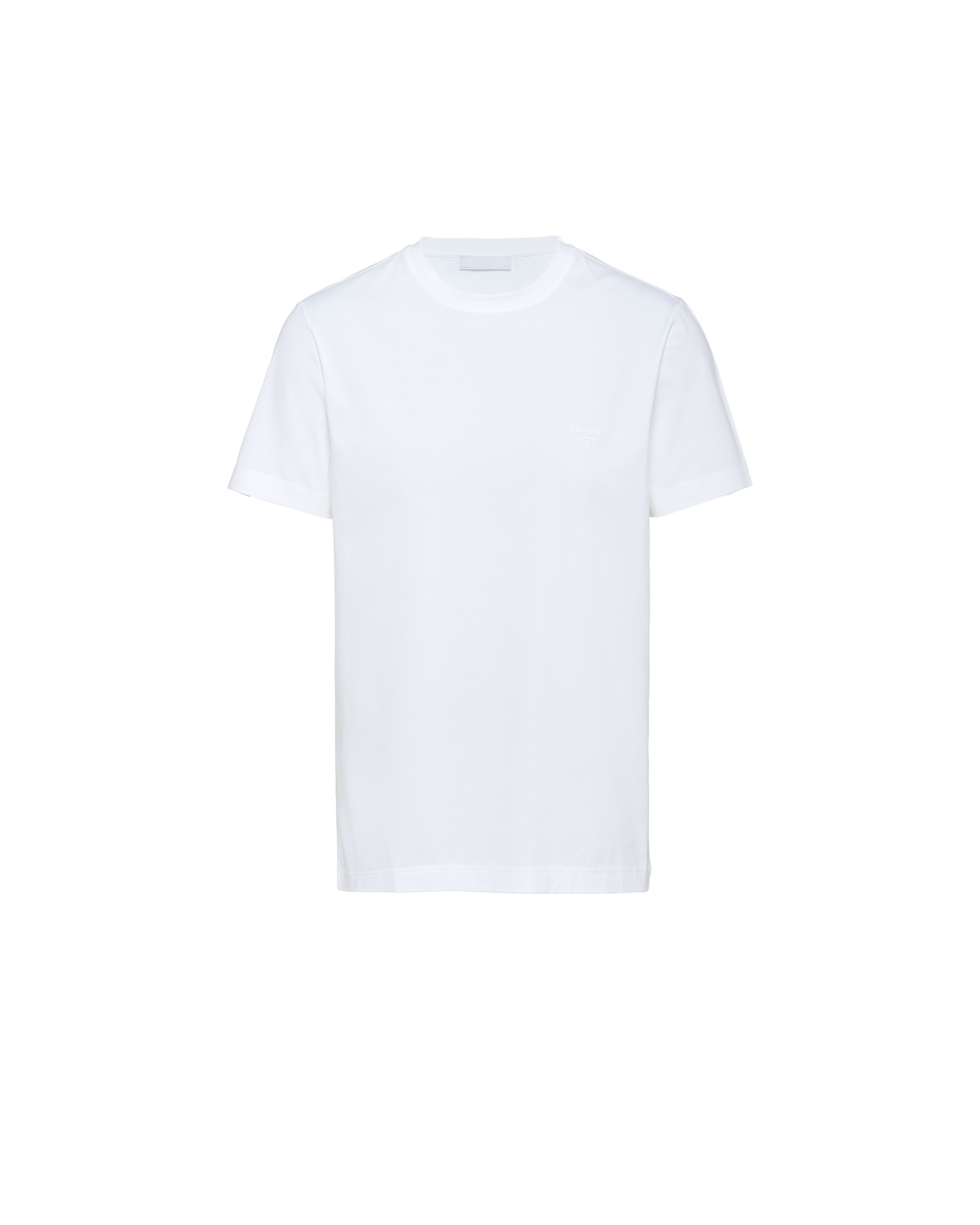 Stretch cotton T-shirt - 1