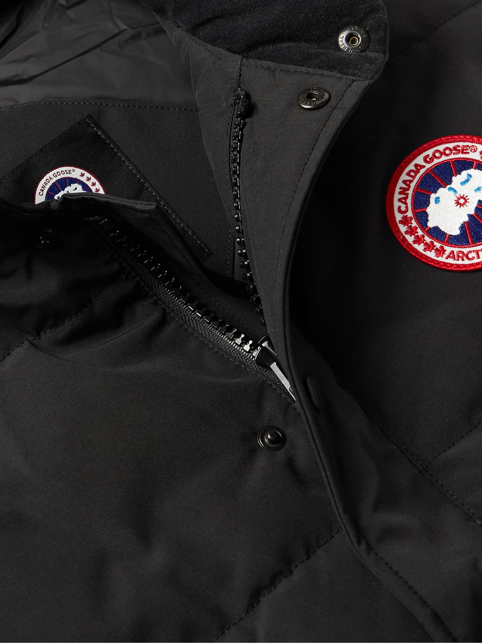 Slim-Fit Freestyle Crew Quilted Arctic Tech® Down Gilet Black - 4