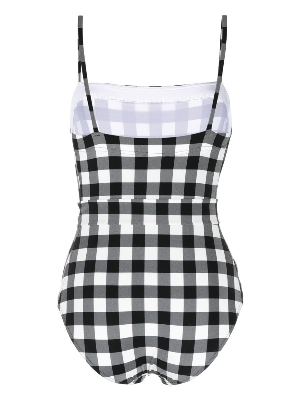 Prisme gingham-print swimsuit - 2