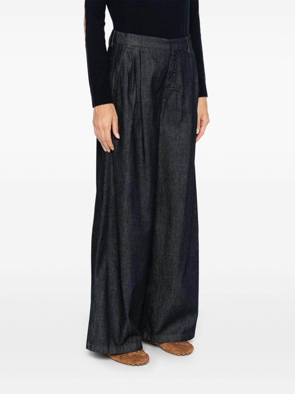 logo-patch trousers - 3