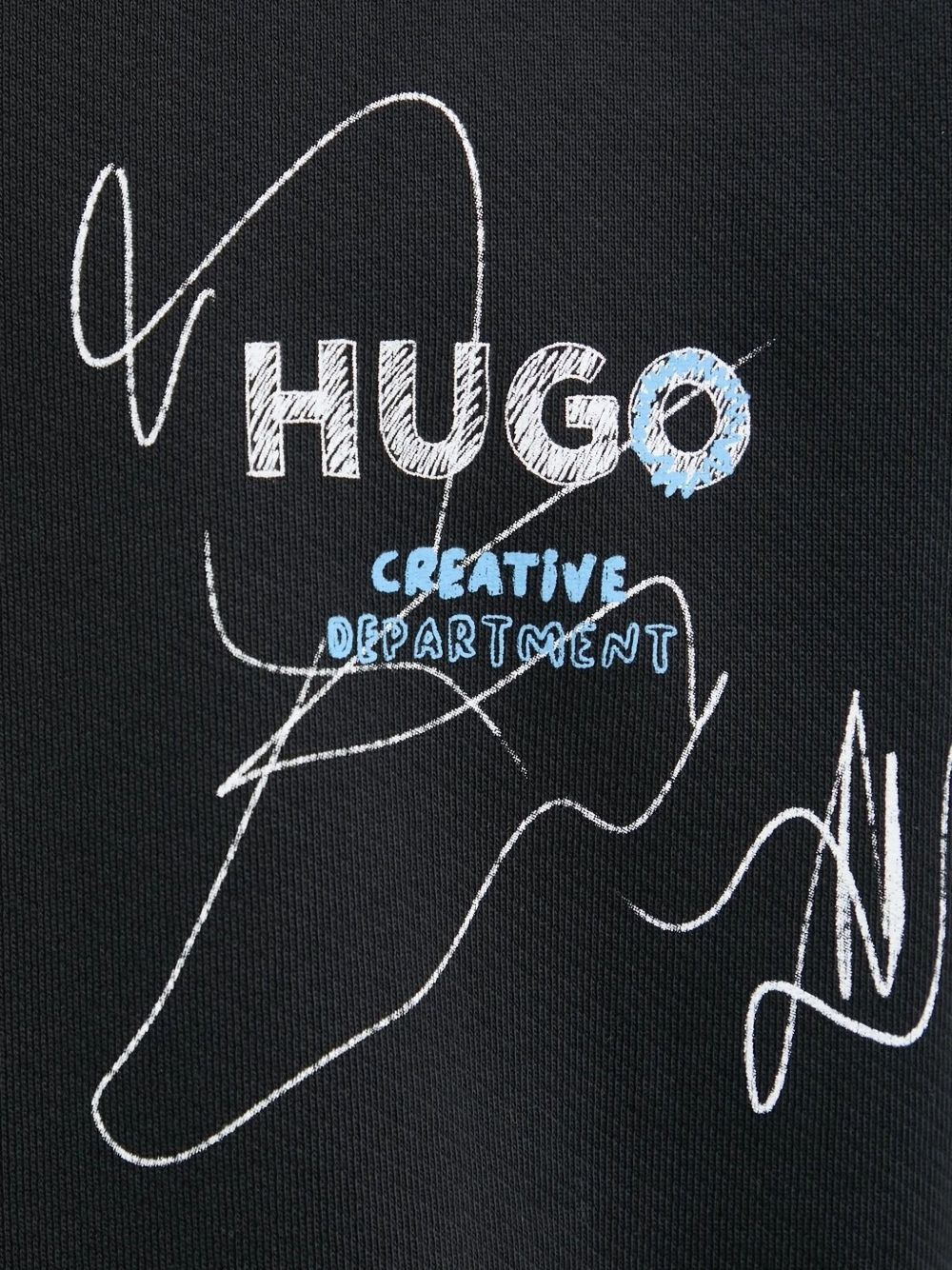graphic-print sweatshirt - 4