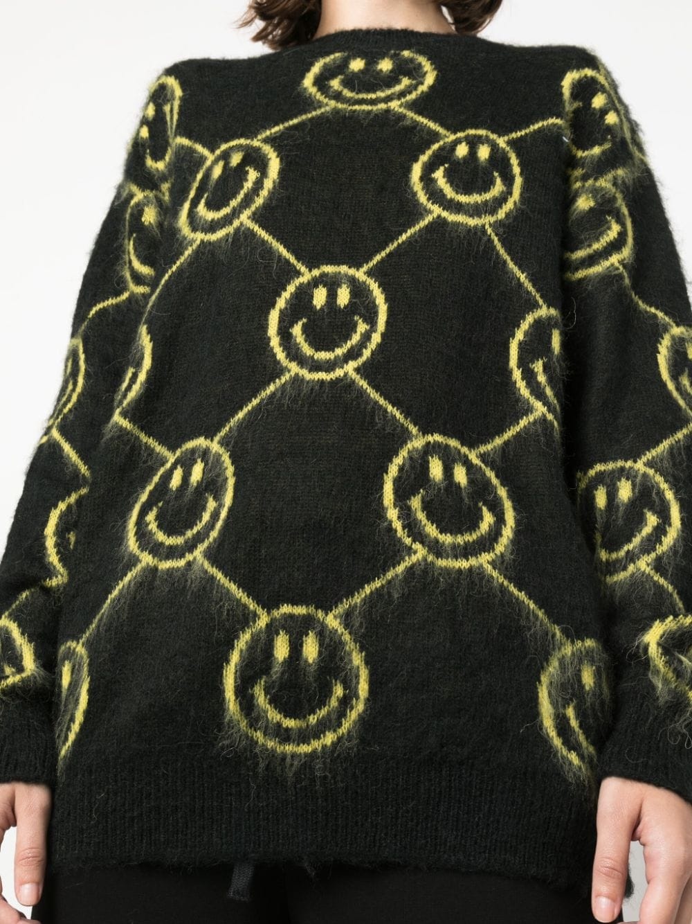 smiley-face intarsia-knit jumper - 5