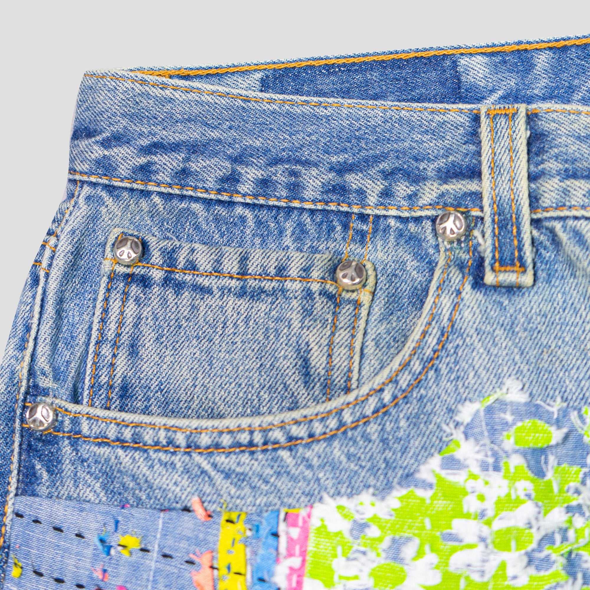 PATCHWORK JEANS - 4