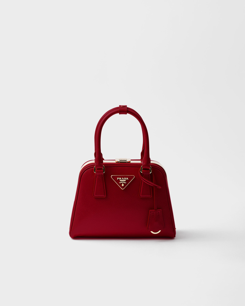 Prada Pyramid Saffiano leather mini bag 1