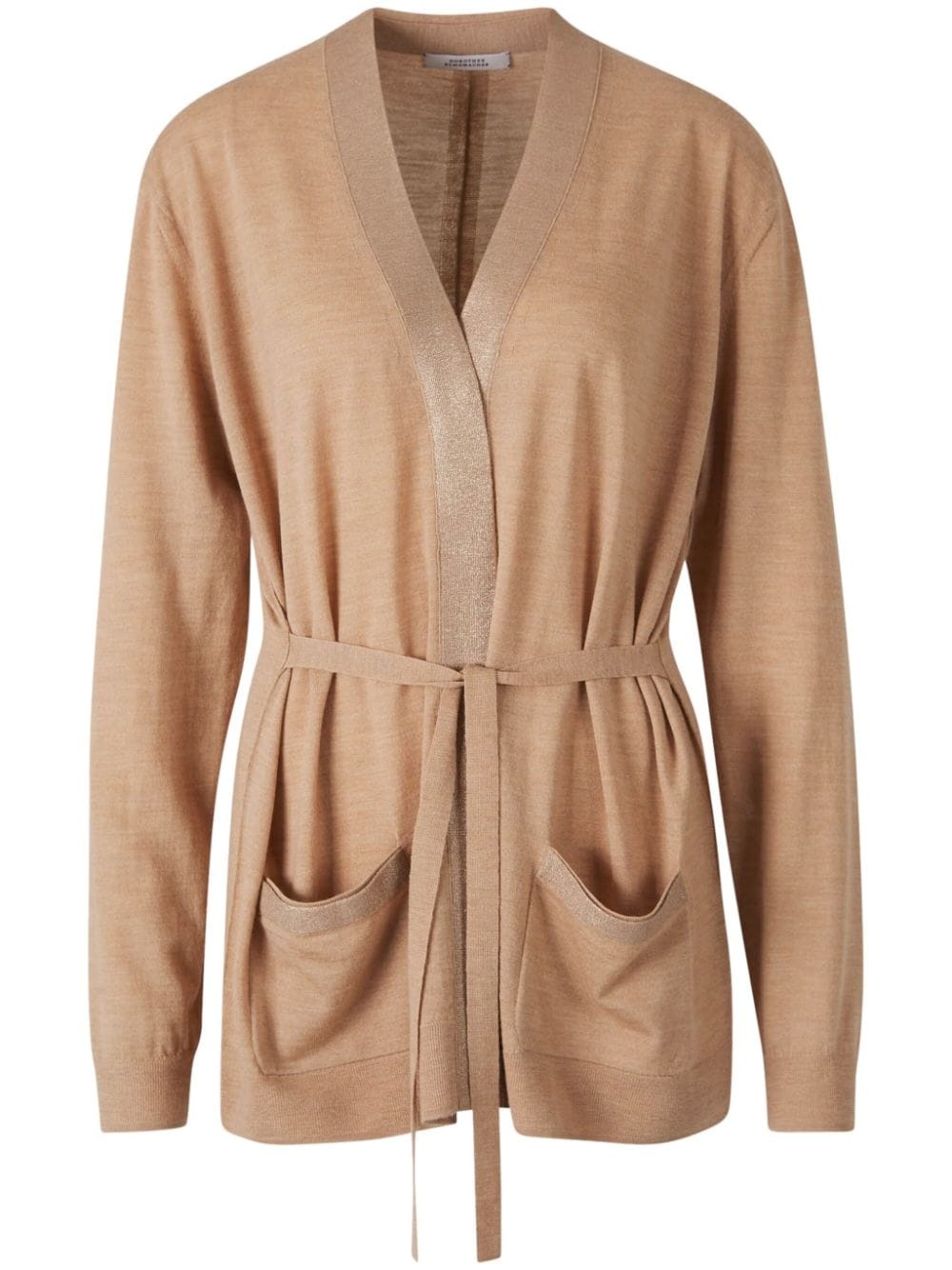 shimmering merino cardigan - 1