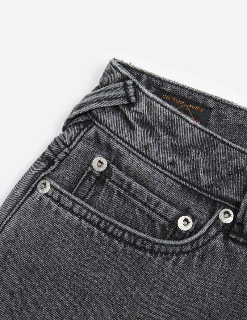 KAMON ALLOVER PRINT DAICOCK REGULAR FIT DENIM SHORTS와 로고 9