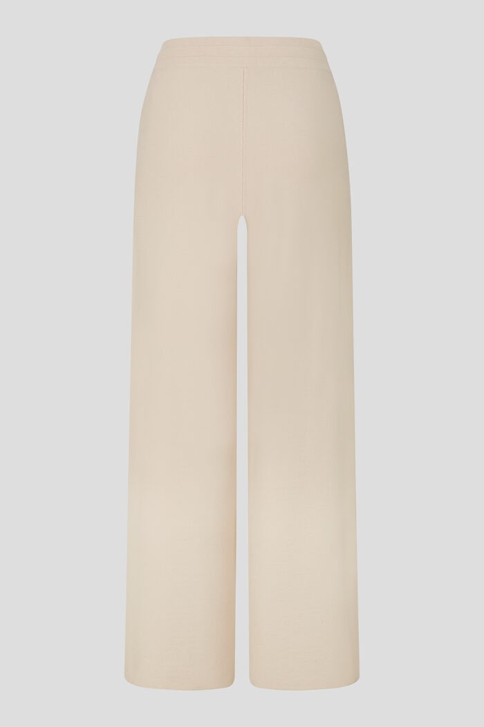 Susy 7/8 knitted pants in Light beige - 6