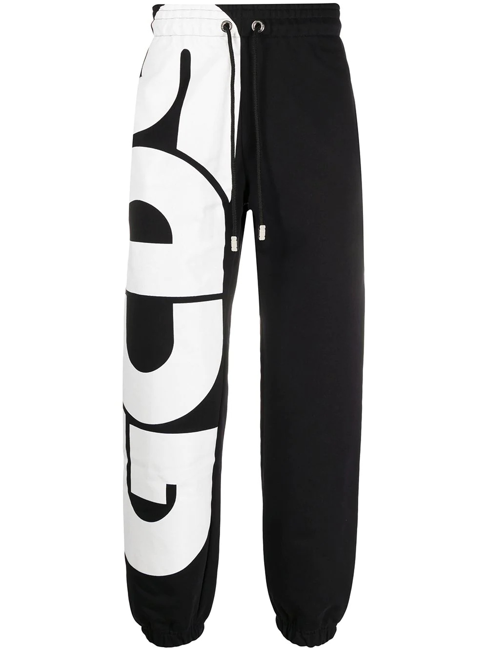 large logo print joggers - 1