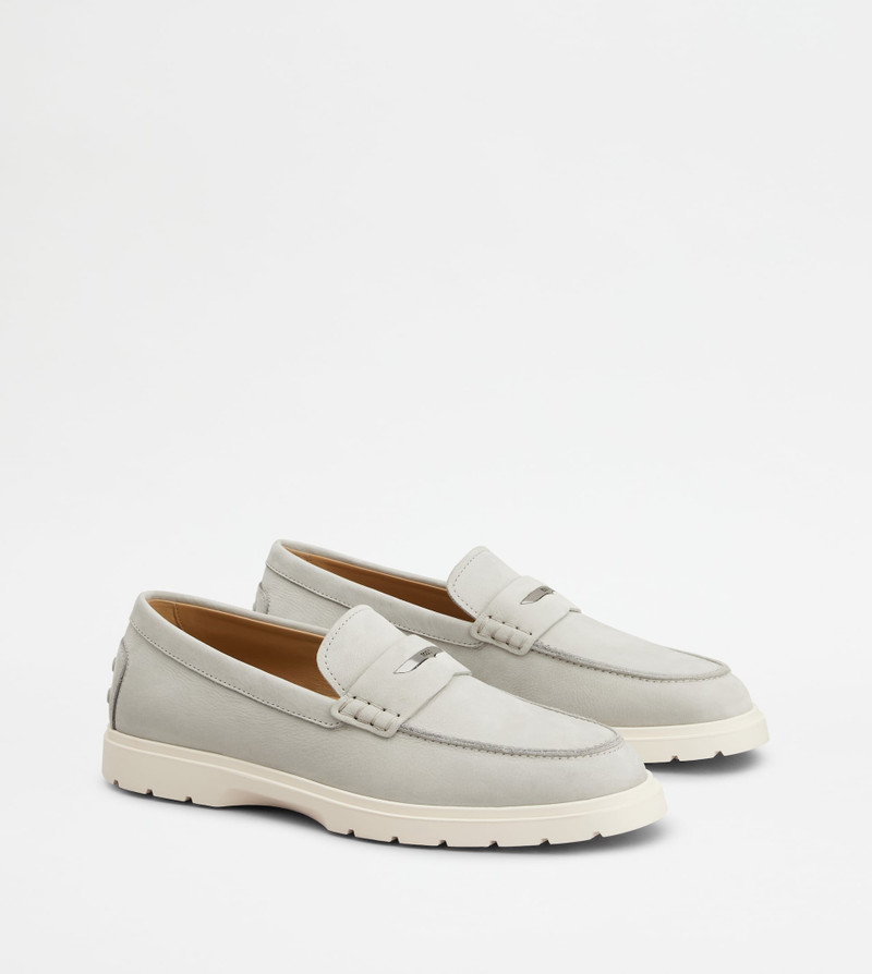LOAFERS IN NUBUCK - GREY 2