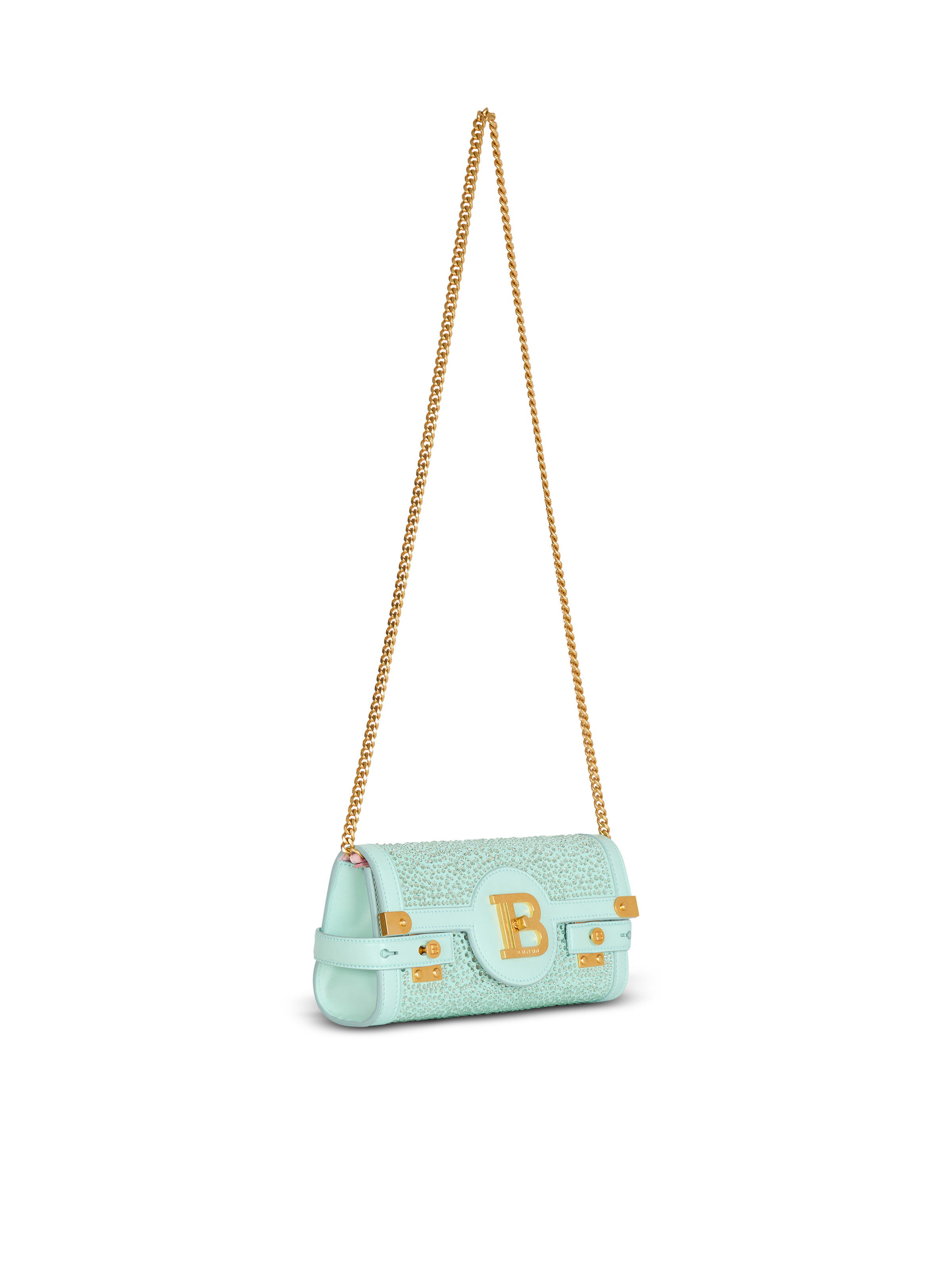 B-Buzz Pouch 23 in suede and rhinestones - 3