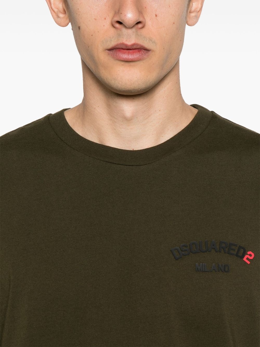 rubber-logo T-shirt - 4
