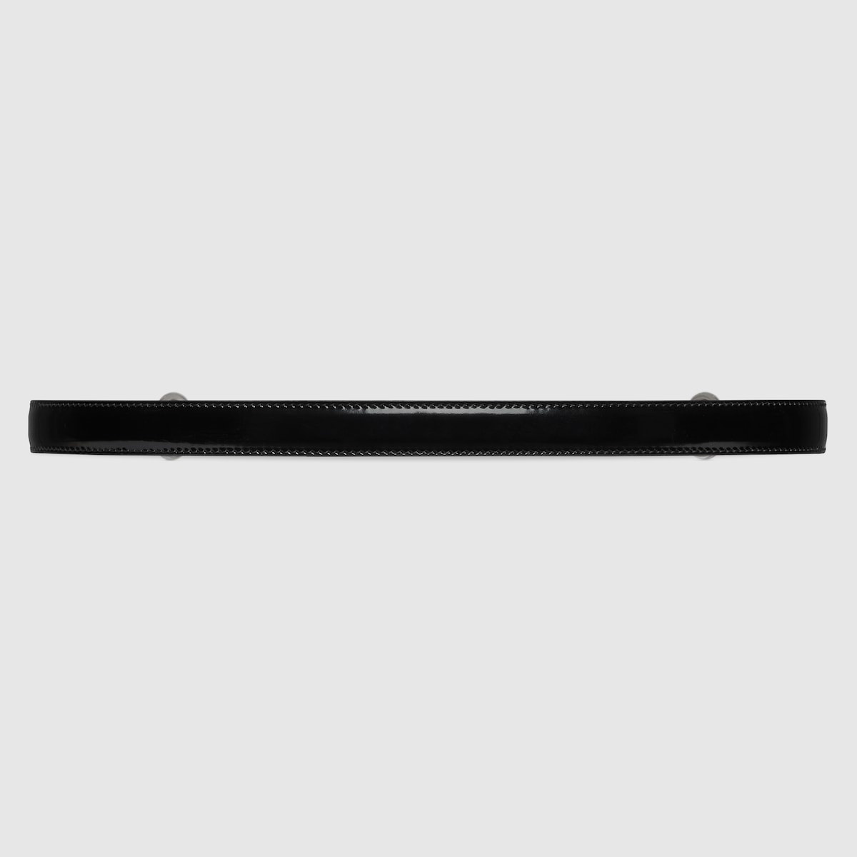 Slim Horsebit thin belt - 4