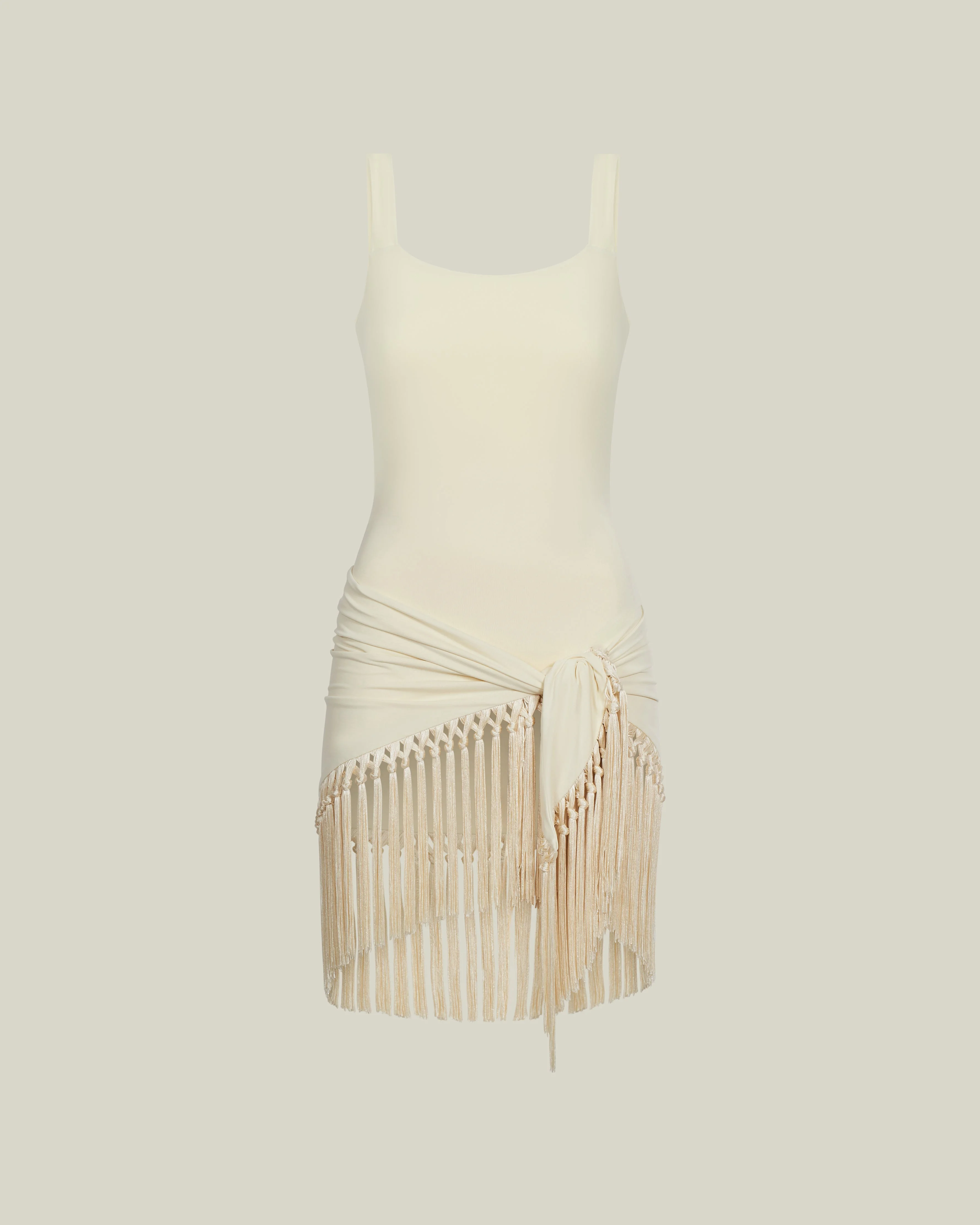 Mini Lido Swimsuit in Ivory - 1
