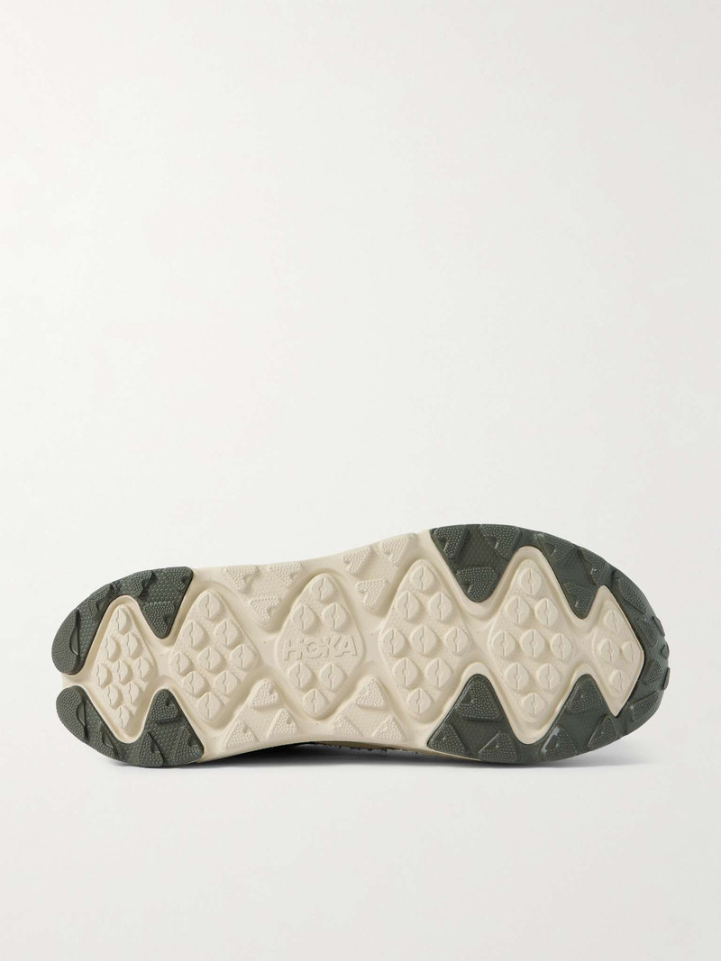 HOKA ONE ONE U Ora Primo TP Brushed Suede-Trimmed Nubuck Slip-On Sneakers outlook