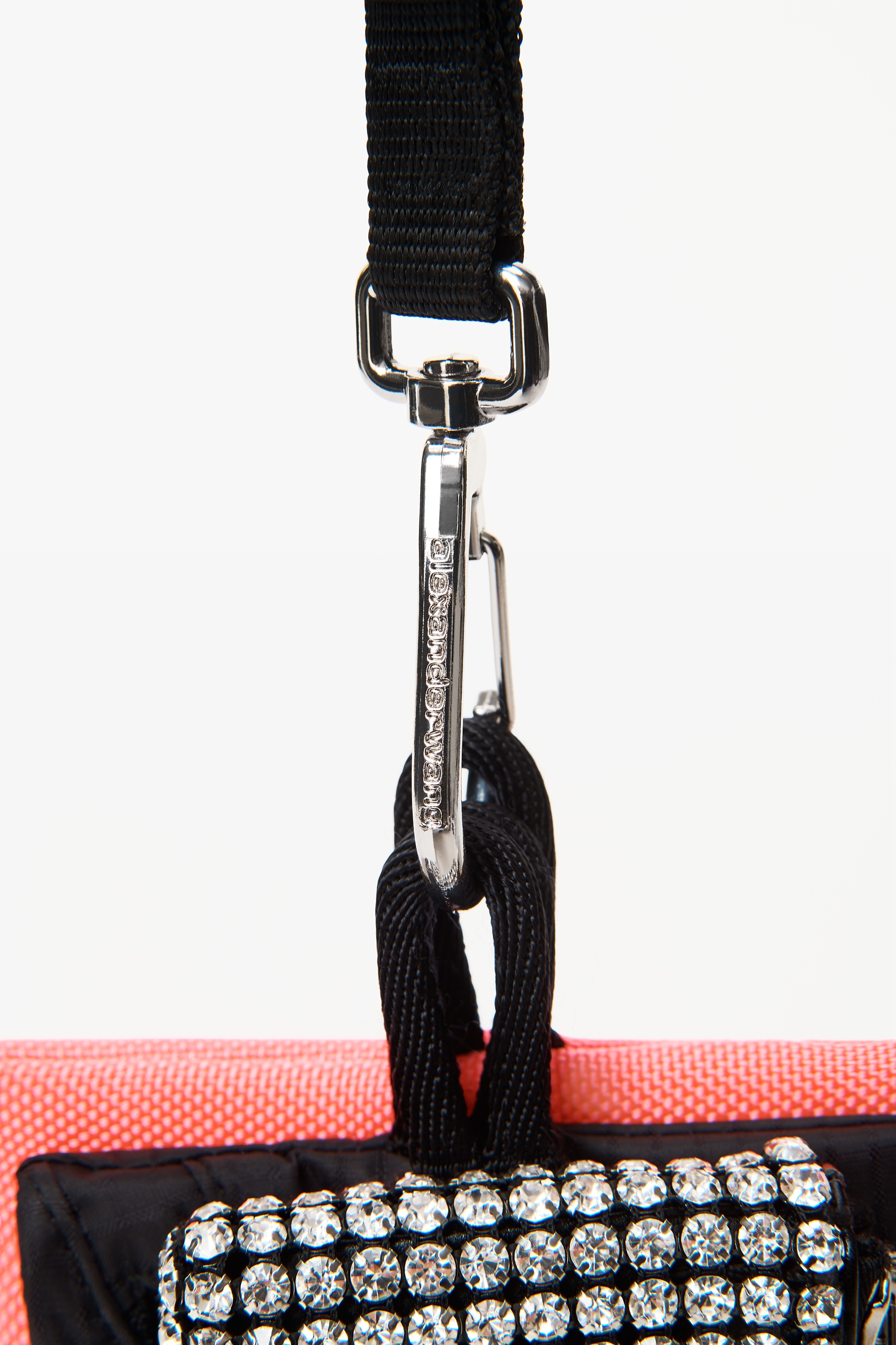 ELITE CRYSTAL AND NYLON POUCH LANYARD - 5